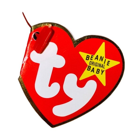 Ty Beanie Babies Bones Dog Plush Stuffed Animal Hang 4th Gen Tush 4th Gen Tag To - Picture 6 of 10